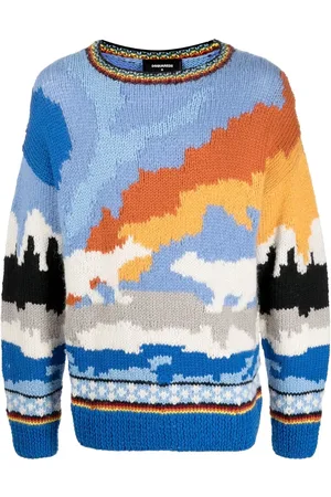 Dsquared2 Intarsia-knit design jumper