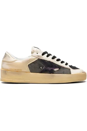 Golden Goose Stardan "Ecru/Purple/Black" sneakers