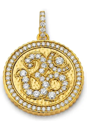 BUDDHA MAMA 20kt yellow diamond pendant