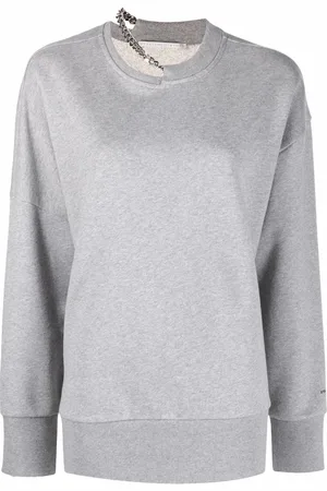 Stella McCartney Falabella chain-embellished sweatshirt
