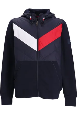 Tommy Hilfiger Chevron-print zip-up hoodie
