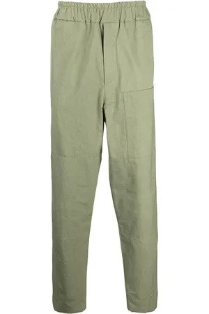 Jil Sander Elasticated cotton trousers