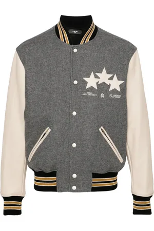 AMIRI Oversized Stars varsity jacket