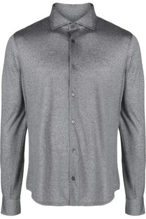 FEDELI Jersey wool shirt