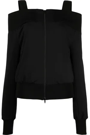 YOHJI YAMAMOTO Drop-shoulder zipped top