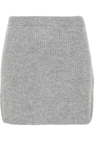 Sportmax Ribbed-knit mini skirt