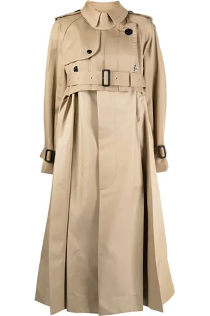 SACAI Belted trench coat