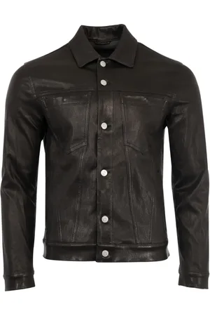 GIORGIO BRATO Leather shirt jacket