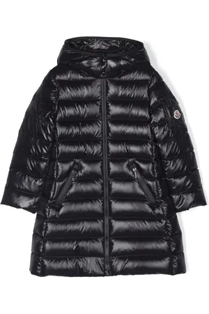 Moncler Logo-patch long puffer-jacket