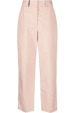 PESERICO SIGN Wide-leg tailored trousers