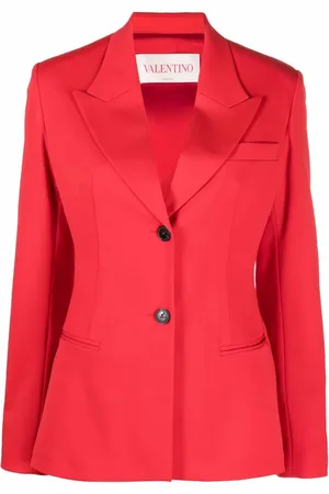 VALENTINO GARAVANI Peak lapel single-breasted blazer