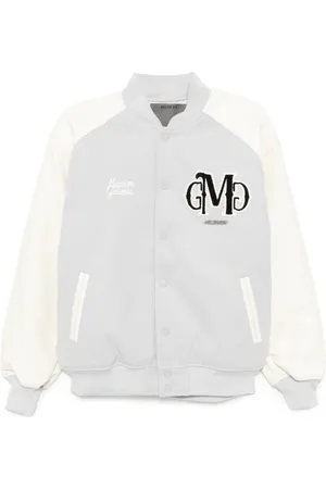 Musium Div. Logo-patch bomber jacket