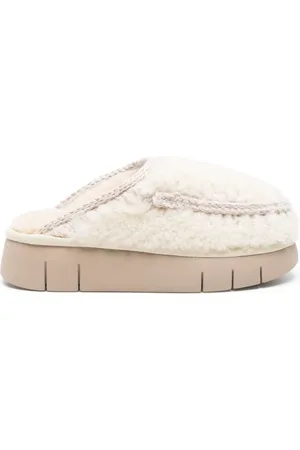 Mou Bounce shearling mules