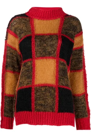 Marni Colour-block roll-neck jumper