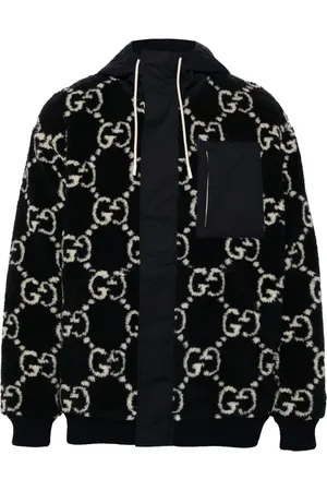 Gucci GG fuzzy jacquard jacket
