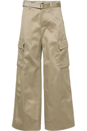 SACAI Belted cargo trousers