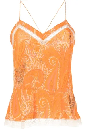 Zadig & Voltaire Carly paisley-print top