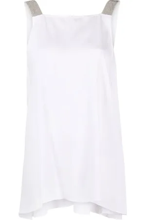 Fabiana Filippi Satin tank top