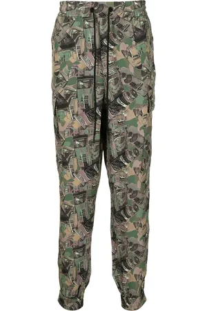 Iceberg Graphic camouflage-print track pants