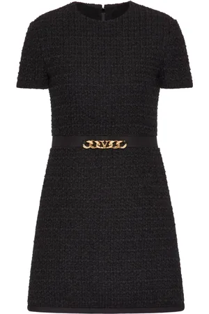 VALENTINO GARAVANI Chain-link trim mini dress