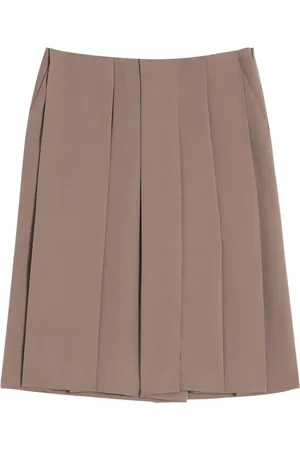 Lanvin Pleated culotte shorts