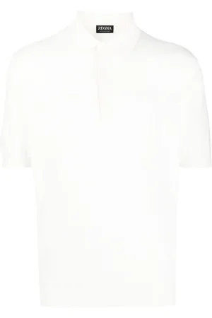 Ermenegildo Zegna Plain short-sleeved polo shirt