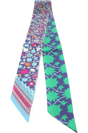 Hermès 2010s Twilly Tapis Persans-print scarf