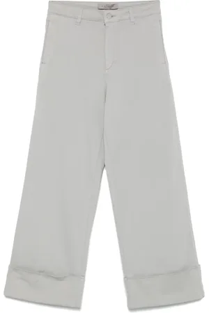 D.EXTERIOR Straight-leg trousers