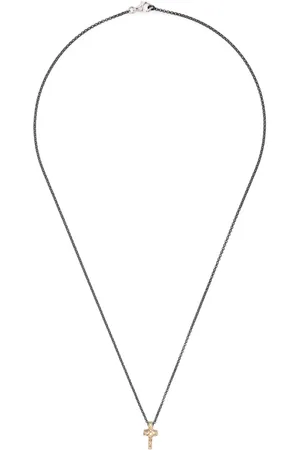ROSA MARIA 12K gold diamond pendant necklace