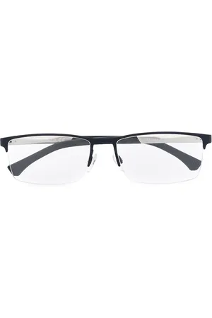 Emporio Armani Logo square glasses