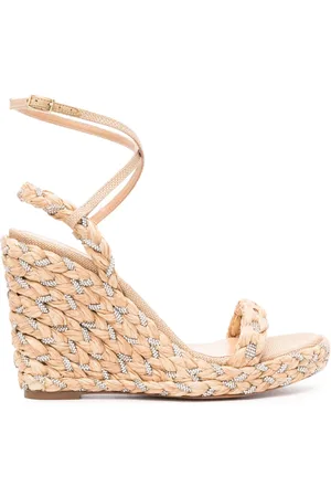 Aquazzura Costiera 120mm wedge espadrilles