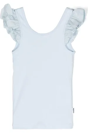 Molo Ribbed-knit organic cotton top