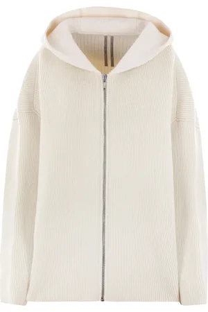 Rick Owens Zipped hooded cardi-coat