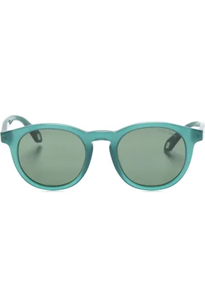 Giorgio Armani Panto round-frame sunglasses