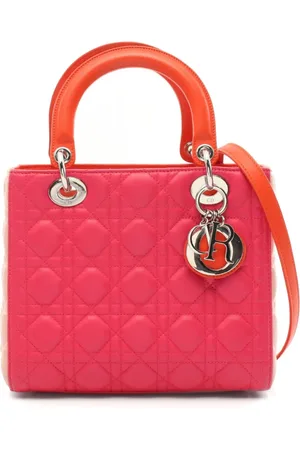 Dior 2010s Cannage Lady Dior two-way handbag