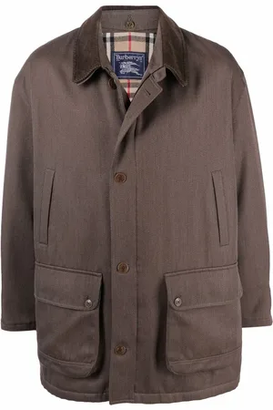 Burberry 1990s single-breasted coat