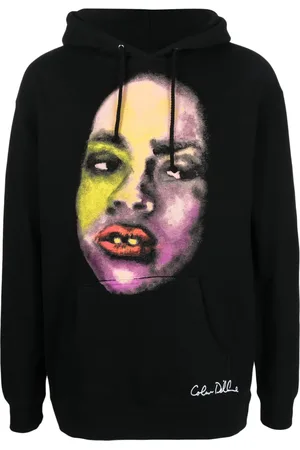 KIDSUPER STUDIOS Graphic-print drawstring hoodie