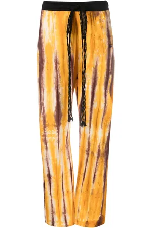WALES BONNER Air Jersey hand-dyed trousers
