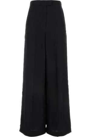Fendi Monogram jacquard silk trousers