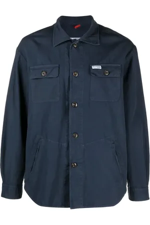 FAY Button-down shirt jacket