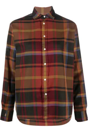 Ralph Lauren Plaid-check pattern cotton shirt