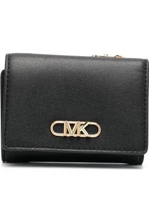 Michael Kors Logo-plaque trifold wallet