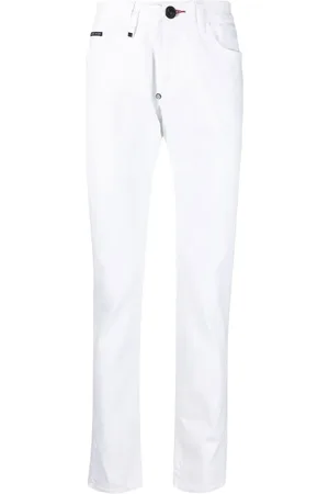 Philipp Plein Straight-cut denim jeans