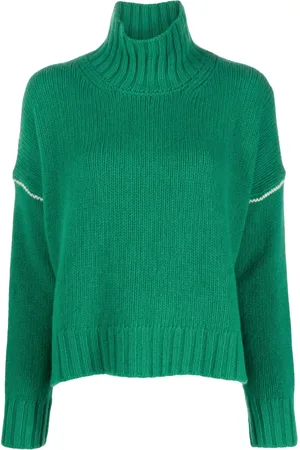 Woolrich Contrasting-stitch knitted jumper