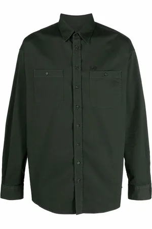 Dsquared2 Logo-print chest-pocket shirt