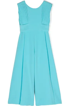Abel & Lula Pleat-detail wide-leg jumpsuit