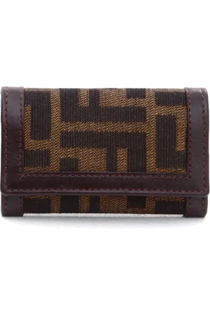 Fendi Zucca canvas key case
