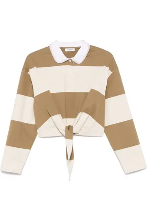 Sandro Striped polo top