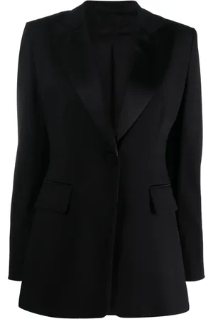Max Mara Single-breasted wool-blend blazer