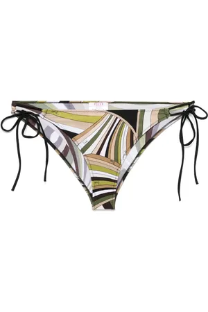 Puccini Marmo-print bikini bottom